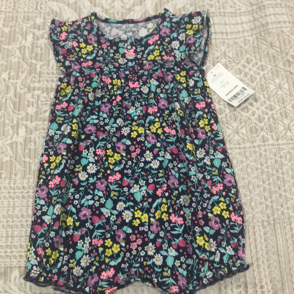 Carters Floral Romper